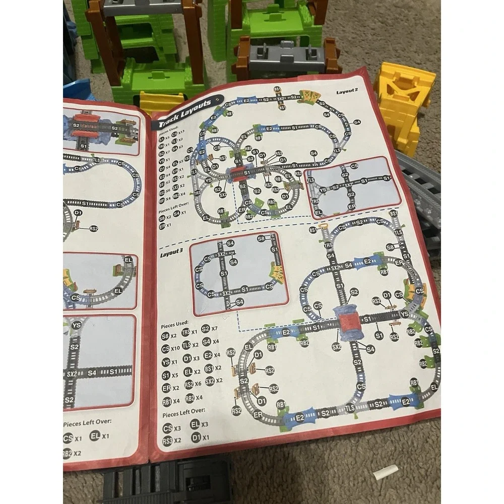 Thomas & Friends Track Master 6-in-1 Builder Set Motorized Percy Engine